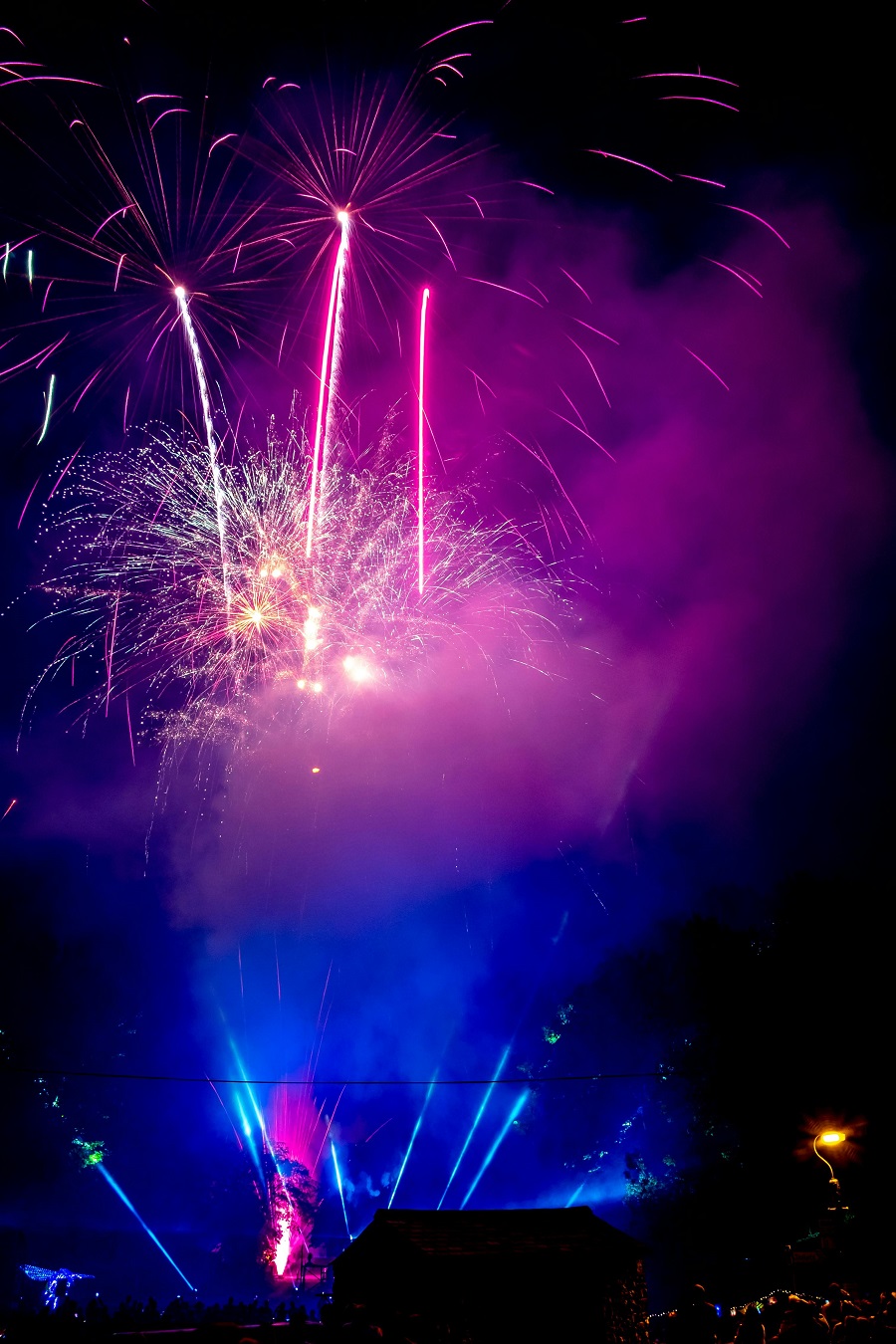 Ein Feuerwerk